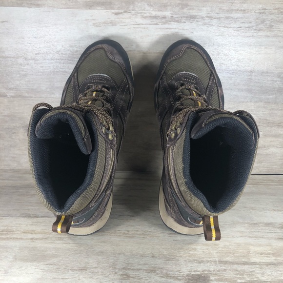 LL Bean Trail Hiking Boots Suede Tek 2.5 Waterproof Brown Men 9.5 - Picture 8 of 13